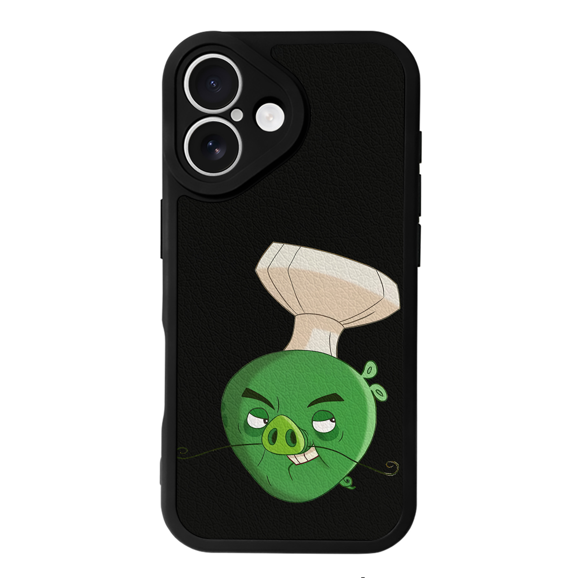 （画像用） Angry Birds アングリーバード 【iPhone 16シリーズ対応】シリコンスマホケース（レザー調） 材質：シリコン